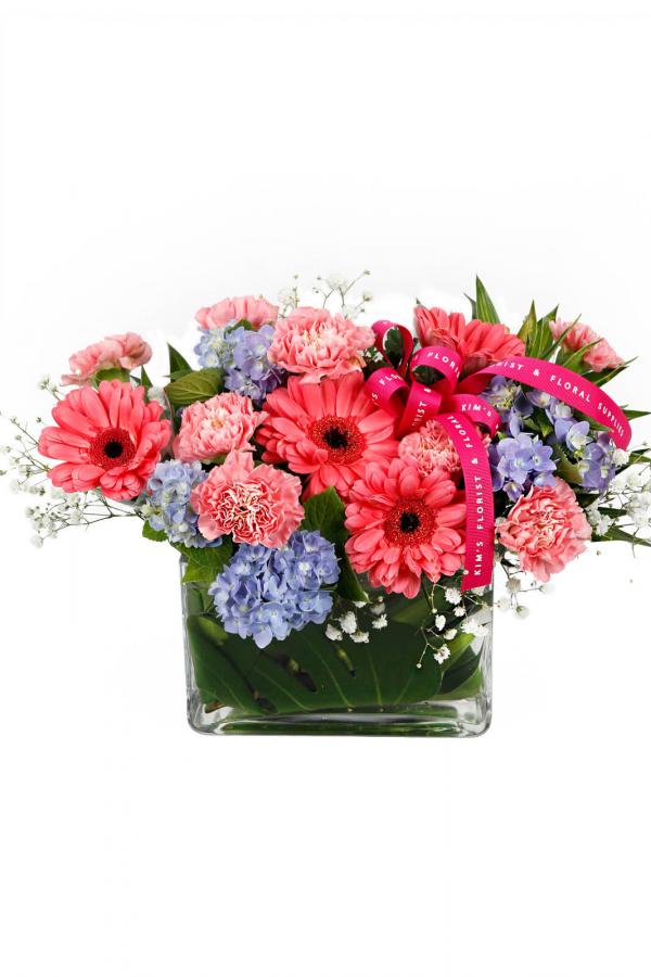 Pink, White & Blue